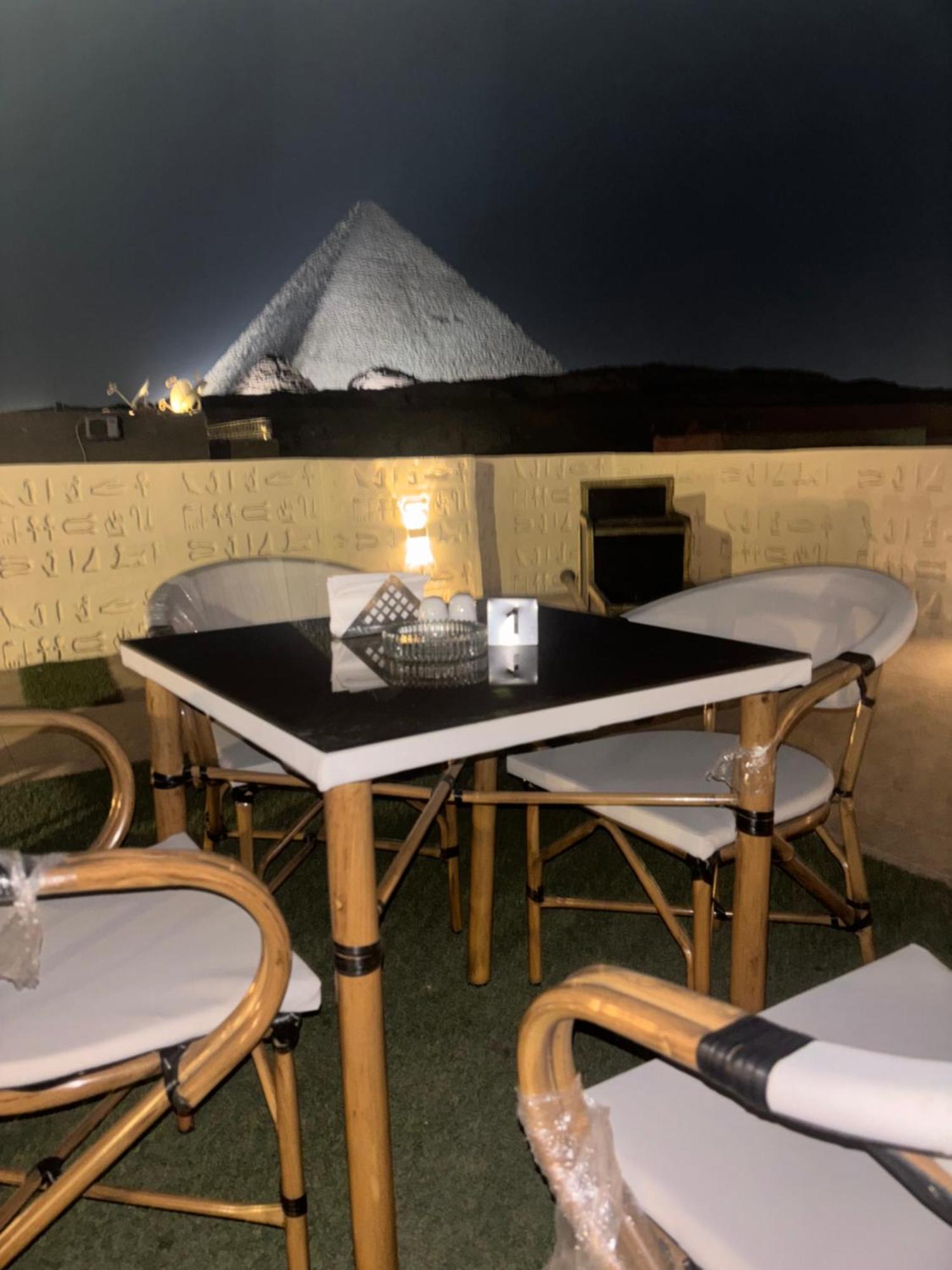 Solima Pyramids Inn Kafrat al Jabal Bagian luar foto